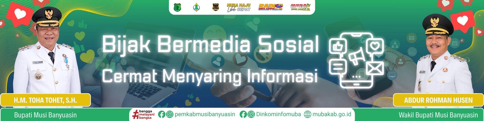 Banner bijak bermedia sosial